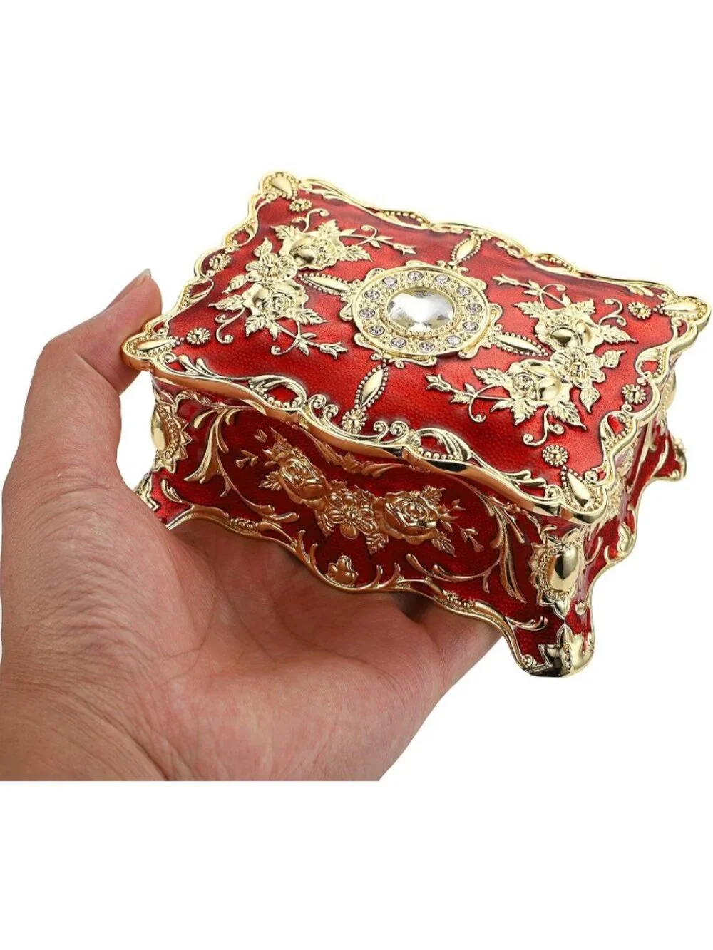 Vintage Metal Jewelry Organizer for Women 4.9